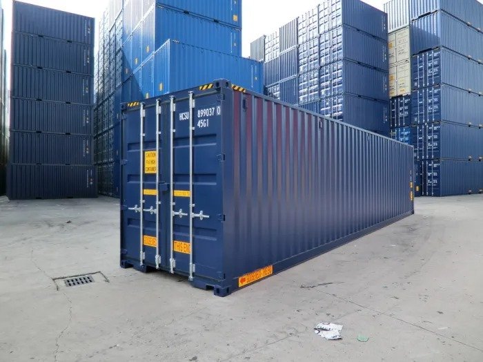 40 Fuß High Cube Double Door Seecontainer neue