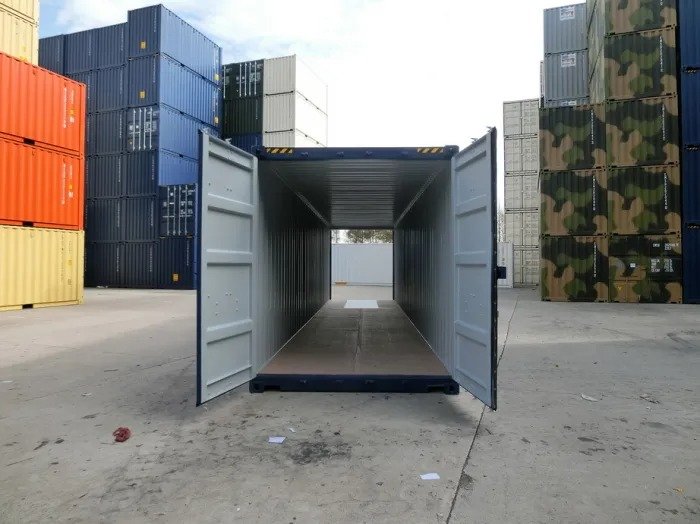 40 Fuß High Cube Double Door Seecontainer neue